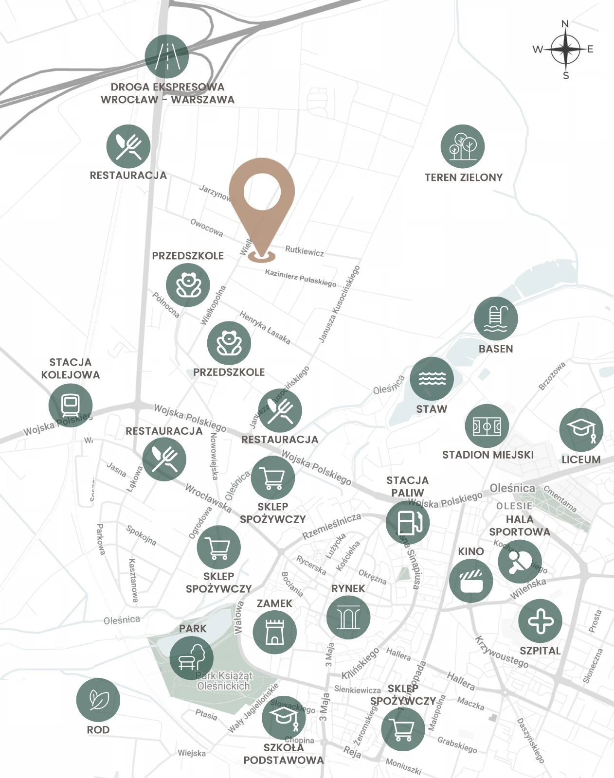 Mapka lokalizacji inwestycji